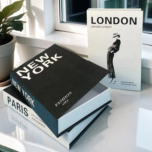 City Book Decor