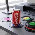 Vinyl Record Coasters